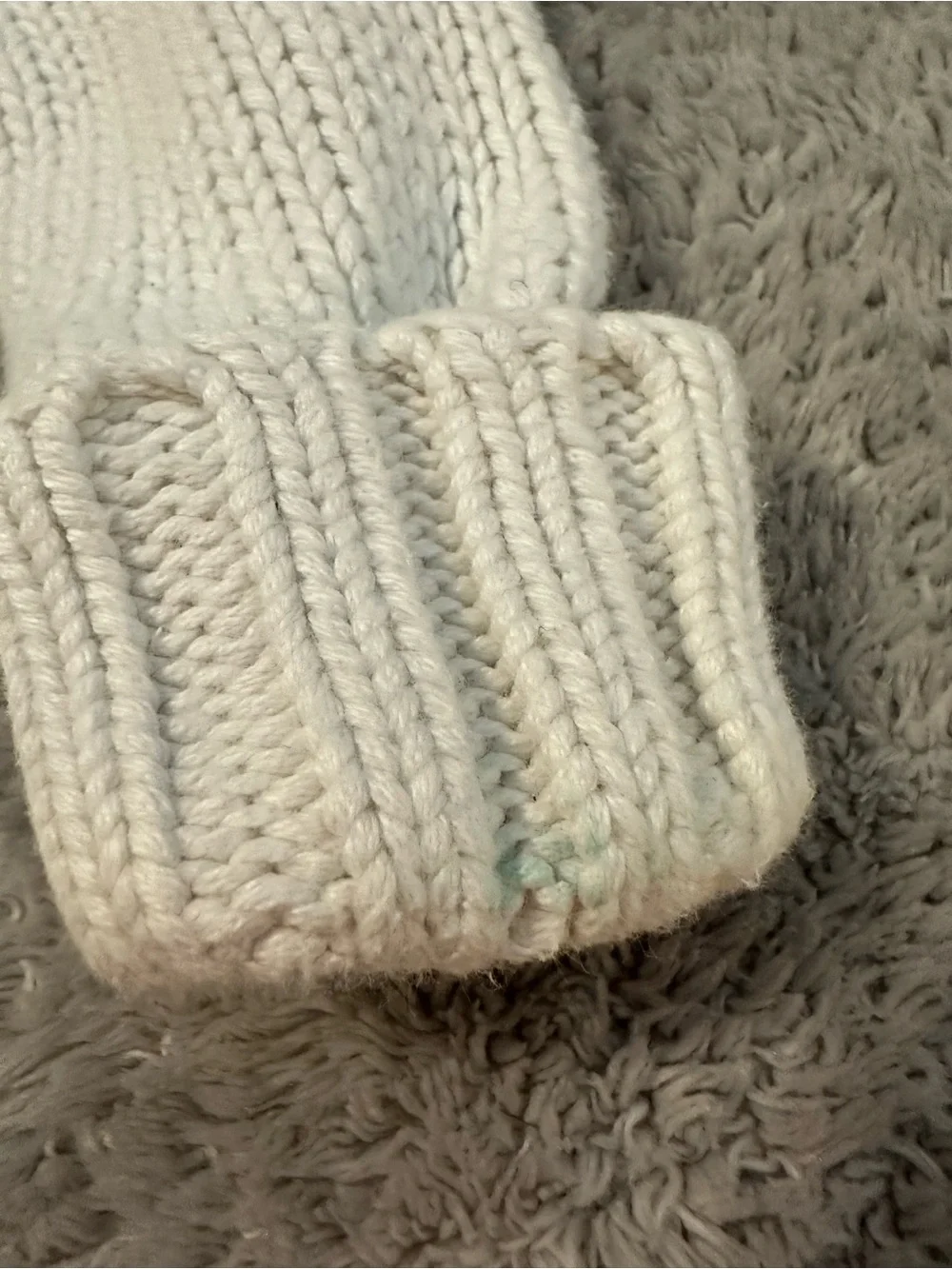 Ralph Lauren Cream Crewneck Sweater with Pink Pony Embroidery - Girls 18 Month